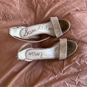 Sam Edelman Women's Beige Sandals